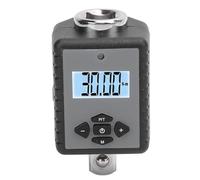 Asixxsix Clé Numérique, 1/2 Entraînement 17 340 Nm 12 5 250 9 Lb Ft Adaptateur Numérique Jauge d'angle avec Sonnerie LED Fonction de Mémoire d'alerte pour les Réparations de Motos Automobiles