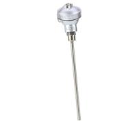 Asixxsix Détecteur de Température à Résistance D'installation Simple Sonde de Capteur de Température PT100 Tête de Borne de Thermocouple à Filetage NPT 1/2" à Haute efficacité, Matériau en Acier