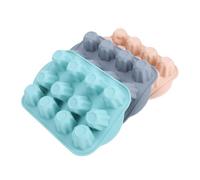 Asixxsix Lot de 3 Moules à Canele en Silicone de qualité Alimentaire, Moule à Pâtisserie Antiadhésif à 12 Cavités pour Canele, Muffins, Cupcakes, pour Faire 36 Caneles à la Fois