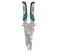 Asixxsix Pince à Dénuder Pliable, Lame de Coupe en Acier Haute dureté, Conception de Verrouillage à Changement Rapide, Coupe-câble à Sertir de Borne Efficace, Dénudage Polyvalent 8-16 AWG pour