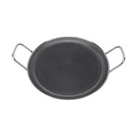 Asixxsix Poêle à Crêpes Antiadhésive, Poêle Plate en Acier Inoxydable avec Deux Poignées, à Frire de 11,8 Pouces, Plaque à Tortilla pour Cuisinière, Induction, Cuisine Domestique