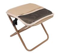 Asixxsix Tabouret Pliable Portable d'une capacité de 330 LB, Tabouret Pliable en Tissu Oxford Imperméable avec Pochette de Rangement et Bandoulière, Petit Pliant Robuste pour Le Camping, la Pêche,