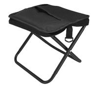 Asixxsix Tabouret Pliable Portable d'une capacité de 330 LB, Tabouret Pliable en Tissu Oxford Imperméable avec Pochette de Rangement et Bandoulière, Petit Pliant Robuste pour Le Camping, la Pêche,