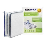 ASK Pack Housse Matelas Ancre-Zip 70x140cm 100µ - Kid | Imperméable, indéchirable, matériau ultra résistant, pour déménagement & stockage, tailles XS-XXL