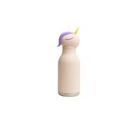 Asobu Gourde isotherme Bestie – Acier inoxydable avec paille, motif licorne – 460 ml