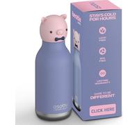 Asobu® Bouteille pour enfants BESTIE avec paille 460ml - POURRON