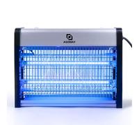 Asoway Lampe Anti Moustique, UV Tueur d'Insectes Électrique Tue Mouche Eléctrique Exterieur et intérieur, électrique Bug Zapper Efficace Portée 80 m² (Lampe Anti Moustique)