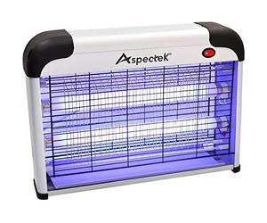 ASPECTEK Lampe UV Anti Insectes Volants. Tue-Mouche Destructeur d' Insectes Electrique 20W. Lampe Anti Moustique Electrique (Lampe