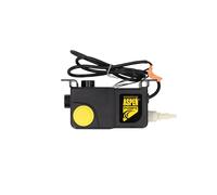 Aspen Pumps Mini Tank FP1056/2 - Pompe de Vidange Condensats, 35 L/H, 15 Mètres, IP65, avec Réservoir de 0,24 l, pour Climatisation et Réfrigération