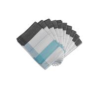 Aspero Torchon à vaisselle 'New Design' bleu / noir / blanc, Taille One Size