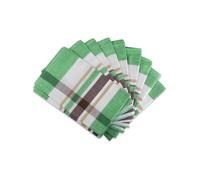 Aspero Torchon à vaisselle 'Toffee Stripe' beige / marron / vert / blanc, Taille One Size