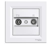 Schneider Electric Eph3300121 prise TV/FM Extrémité, Blanc