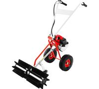 Aspirateur à essence, moteur 2 temps, largeur de balayage 60 cm, rouge