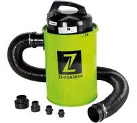 Aspirateur de chantier 50L, système d'aspiration ZI-ASA305A, comprenant un filtre et un kit d'adaptateurs 4 pièces avec filtre en papier - vert