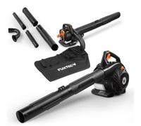 Aspirateur de feuilles mortes thermique - FUXTEC FX-LBS126P - 25,4cm3 3en1 2 temps souffleur broyeur