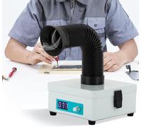 Aspirateur de fumées de soudure, 15W, extracteur de fumées pour la soudure, portable, filtration en trois couches, débit d'air de 15 m³/h, pour la soudure manuelle, la moxibustion et les applications