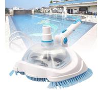 Aspirateur de piscine - Aspiration manuelle avec angle réglable pour un nettoyage et un entretien efficaces de la piscine