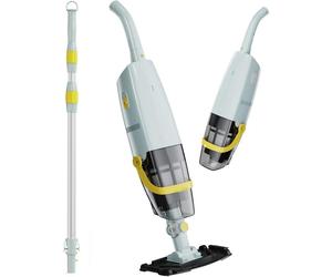 Aspirateur de piscine sans fil - LYDSTO - Lydsto S1 - Autonomie 60 min - Batterie 2500 mAh - Perche télescopique 60 pouces