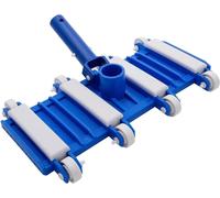 Aspirateur de piscine - Tête d'aspiration pour piscine - Nettoyage de piscine - Aspiration hydraulique - 35 cm - Gris