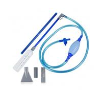 Aspirateur de Spa sans Fil, 3 têtes d'aspiration, aspirateur de Spa sans Fil avec Forte Aspiration, Tuyau Flexible m - Bleu