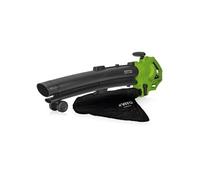 Aspirateur et Souffleur de feuilles 3000W Sac 35L Bandoulière et roulettes Confort VITO