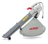 Aspirateur et souffleur électrique 3 en 1 IKRA IBV 3000 | 3000 W | jusqu'à 240 km/h | fonction de broyage 10:1 | sac de collecte 45 L | bandoulière