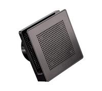 Aspirateur hélicoïdal pour mur or noir métallisé Vortex Point E