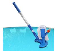 Aspirateur Piscine avec Tuyau d'Arrosage de Jardin Poignée rétractable et | Aspirateur de Piscine Économique pour Bassin Extérieur, Fontaine Extérieure, Arrière-Cour, , Maison e