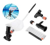 Aspirateur piscine hors sol automatique, kit de nettoyage piscine hors sol, aspirateur piscine à jet, accessoires piscine