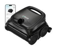 Aspirateur Robot sans Fil WYBOT B1 pour Piscine creusée, Brosse à Six Rouleaux, Nettoyeur de Piscine Intelligent 4 en 1, Nettoyage des Bords, franchissement d'obstacles élevés, léger, Navigation par