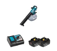 Aspirateur souffleur 18V DUB187Z + 2 batteries BL1850B 18V 5 Ah + 1 chargeur rapide DC18RC MAKITA
