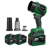 Aspirateur-souffleur 2-en-1 à batterie - X11 - Moteur sans balais 21 V - 3 000 W - 650 m/s - 3 vitesses - 2 batteries de 4,5 Ah - 320 000 tr/min