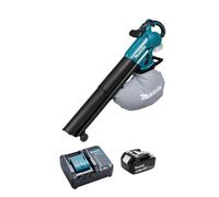 Makita DUB187T001 LXT 18 V Li-Ion Batterie Souffleur Ensemble (1 X 5,0 Ah Batterie) - 216 Km/h