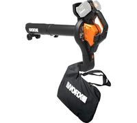 Aspirateur souffleur broyeur sur batterie WORX vendu sans batterie