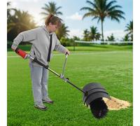 Aspirateur-souffleur électrique 2 en 1, largeur de travail 55 cm, prise européenne, idéal pour le jardin, les feuilles et la neige. Doté d'une longue poignée, d'un tapis de brosses dense, amovible, et