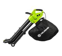 Fieldmann Aspirateur souffleur broyeur de jardin FZF 4050-E 3000 W - 300 km/h - Sac 45 L - 3,7 kg