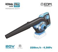 Aspirateur souffleur - Koma Tools - Pro Series - 20V - Sac inclus - Buse amovible