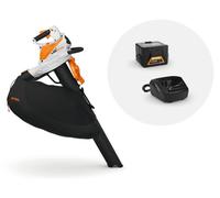 Aspiro-souffleur broyeur 36V SHA 56 avec 1 batterie 4Ah + chargeur - STIHL - SA02-200-0005