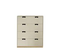 Asplund Commode Snö A dark sand. support en chêne