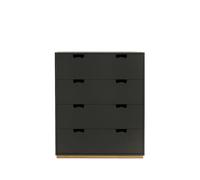 Asplund Commode Snö A taupe. support en chêne