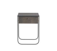 Asplund Nati Tati Drawer table de chevet storm grey. chêne fumé
