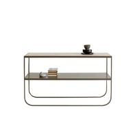 Asplund Tati Console 120 table d'appoint calcaire jura. support nougat. 120