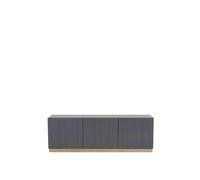 Asplund Vass 40 135 table d'appoint Storm grey. chêne blanc p2 base