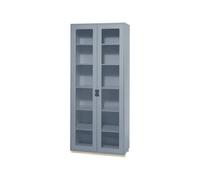Asplund Vitrine haute Snö F Nordic blue. support en bouleau. dj.30 cm