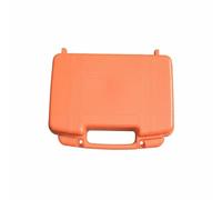 AsrMyjcx Boîte de Rangement Extérieure Étanche Antichoc avec Joint Silicone et Mousse PE Boîtier Rigide Portable Résistant à la Poussière pour Appareils, Orange