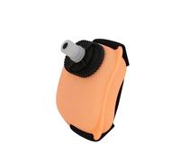 AsrMyjcx Outdoor Bladder Gourde Poignet Bouteille Poignet Réservoir Poignet Flasque Poignet Matériau Sûr Qualité Alimentaire avec Fermeture Étanche et Sangle , Orange