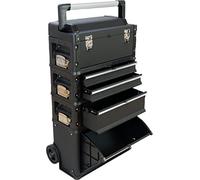 ASS Carrello strumenti XXL type BLACK EDITION C1-B avec verrouillage du tiroir et serrure