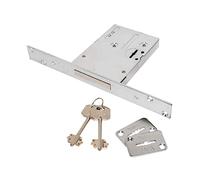 ASSA ABLOY CORNI Serrure électrique à appliquer NF5011/1GR Multiple Cornes à Cylindre Fixe Gris