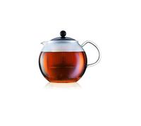 assam théiere piston filtre plastique 1,5l noir