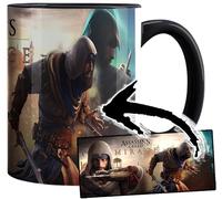 Assassins Creed Mirage Tasse Ceramique Intérieure et Poignée Noire Mug